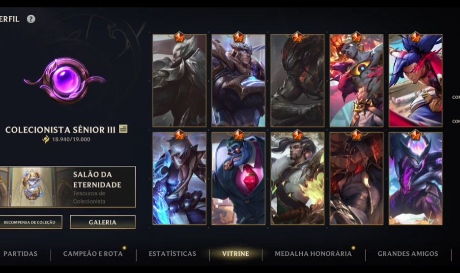 Conta Wild Rift Nível 157 com 84 Skins