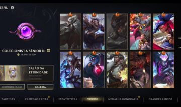 Conta Wild Rift Nível 157 com 84 Skins