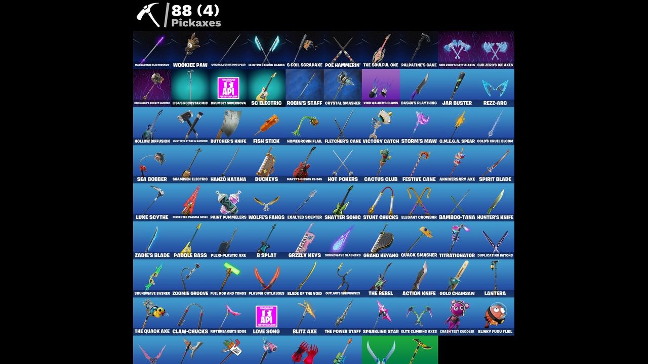 Conta Fortnite 43 SKINS/PERNA LONGA/ Emperor Palpatine/Wookie team leader