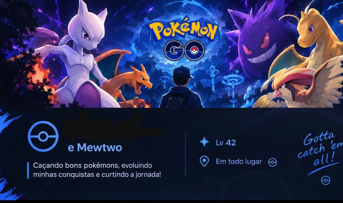 Conta Pokémon go nível 42 muito lendário