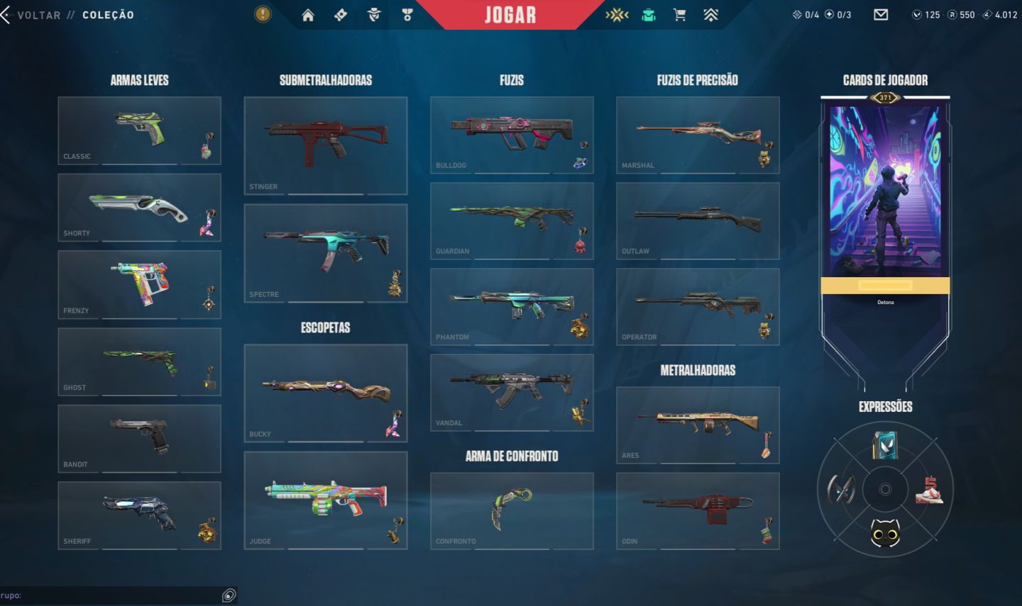 CONTA COM R$ 1800+ EM SKINS FULL ACESSO PEAK IMT2 C/ SKINS EDIÇÃO LIMITADA