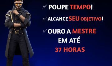 UPO conta de FF até mestre ou elite