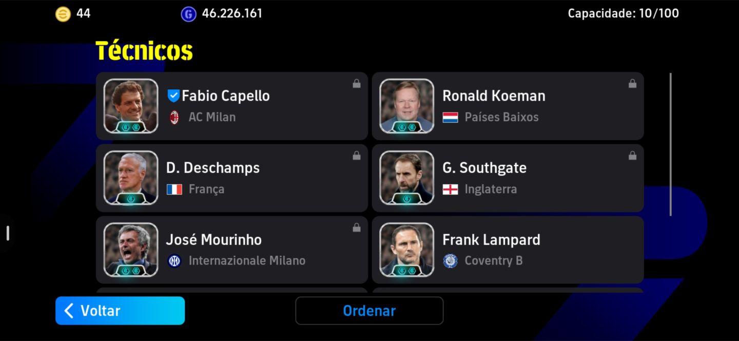 Conta Efootball Full épico 3290+