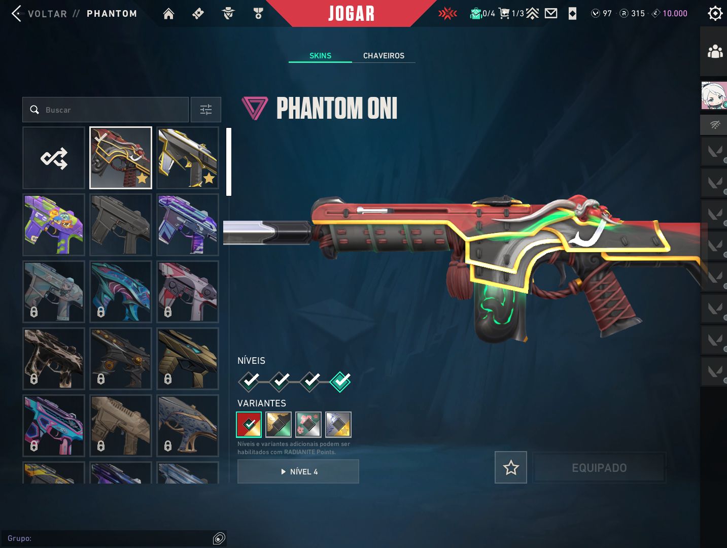 CONTA VALORANT PREMIUM | SKINS RARAS & COLECIONÁVEL (FULL ACESSO)