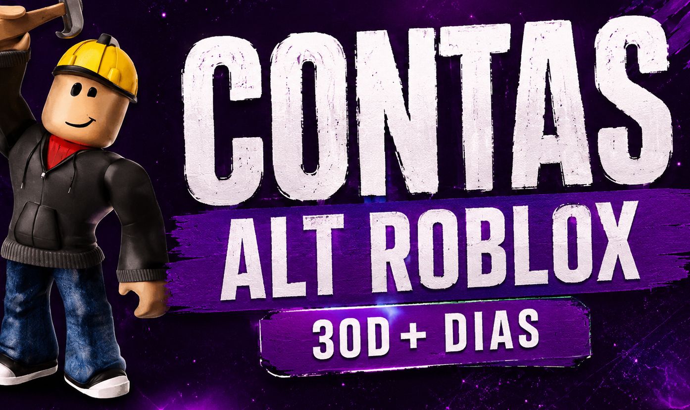 CONTAS ALT ROBLOX VAZIAS