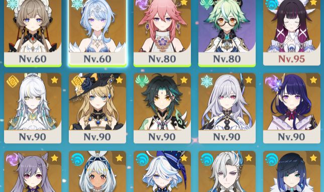 CONTA GENSHIN 35 T5 + SKINS, ARMAS 5 E CONTA HSR DE BRINDE!!