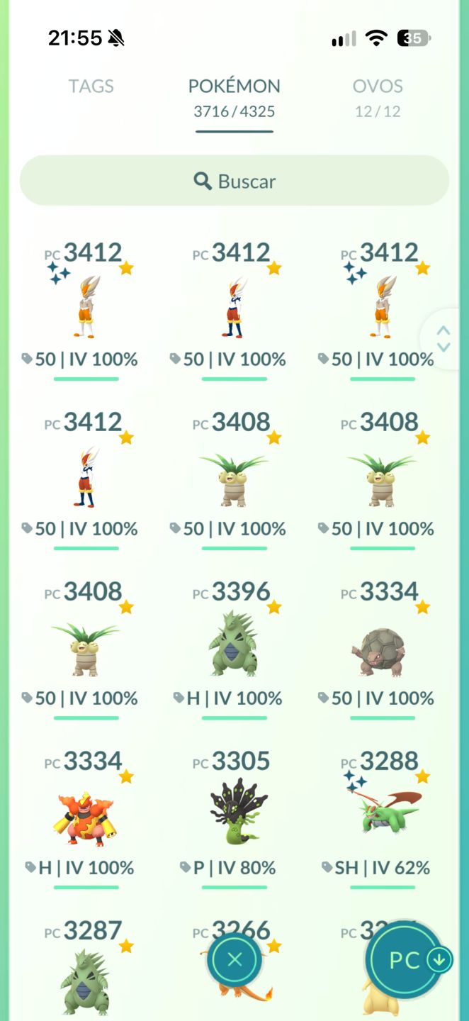 CONTA LVL 75 ENDGAME | 354 MILHÕES DE XP