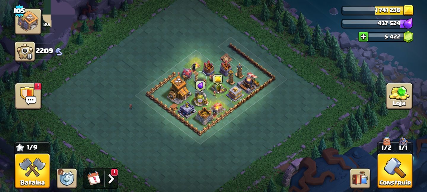 Conta Clash Of Clans full cv11