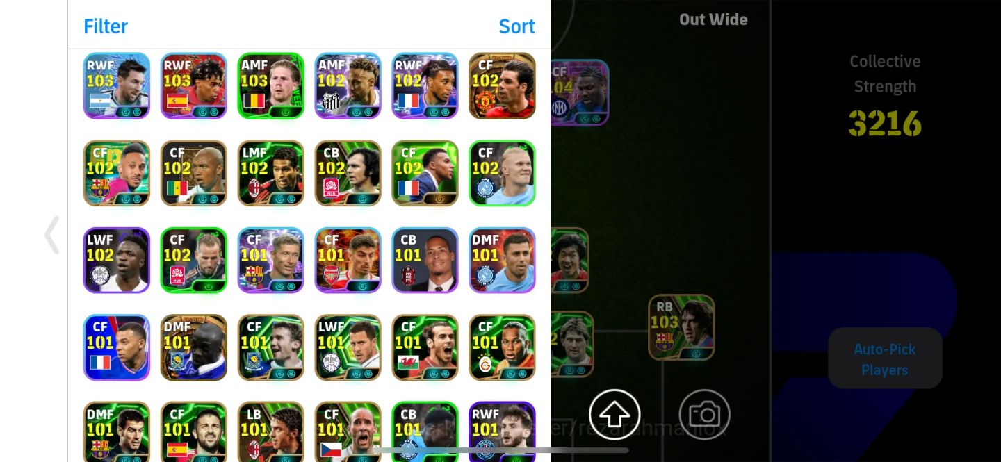 EFOOTBALL 3216 FC | GULLIT 106 | MATTHÄUS 105/MAKAAY 105/KAHN 105/VAN BASTEN 105