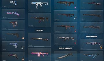 CONTA VALORANT COM 17 FACAS PEAK RANK IMORTAL 02 E MUITAS SKINS!!!