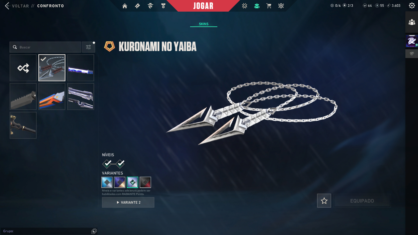 ACC DE VALORANT COM CHAMPIONS 2026, PCT KURONAMI - 2K GASTO VALOR NEGOCIÁVEL!!!