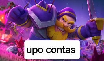 UPO CONTAS DE CLASH ROYALE