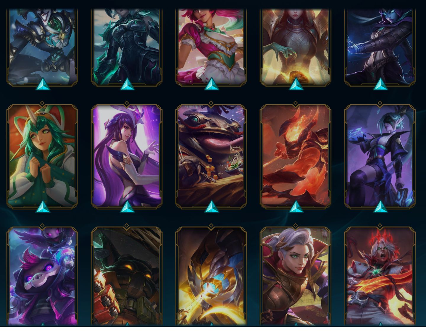 Conta Platina/esmeralda League Of Legends com SKINS Boas. ( LOL ) FULL ACESSO