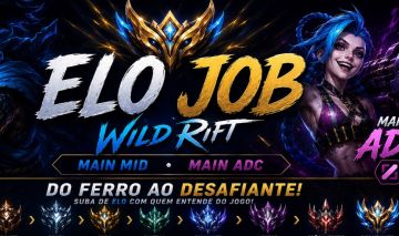 Wild rift Elo Job 100% Seguro