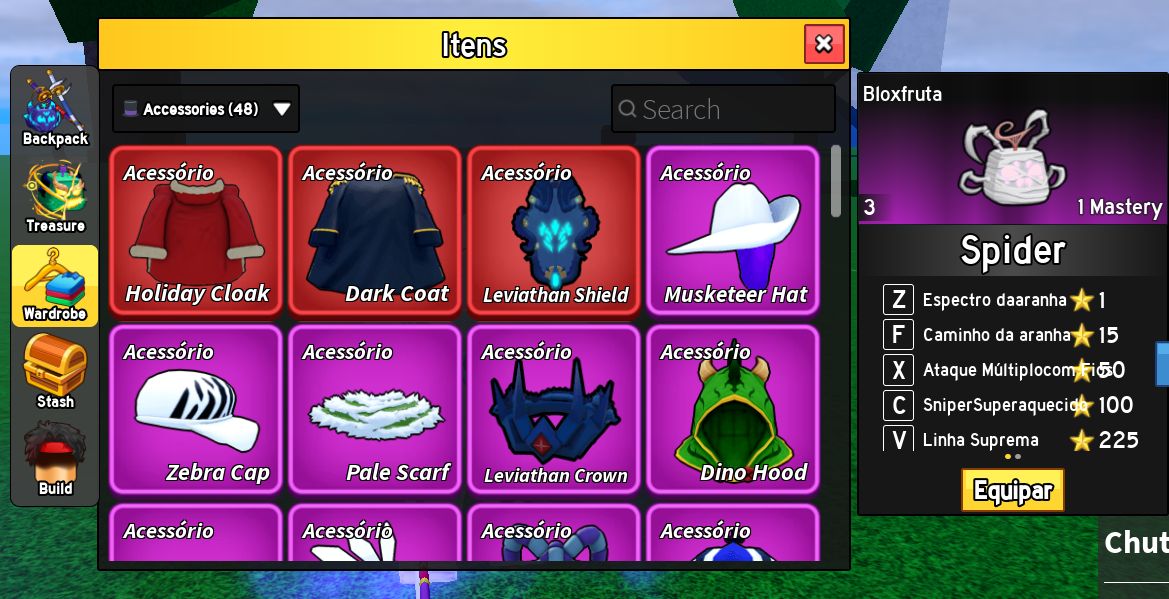 Conta de Blox fruits Full com Dragon, kitsune, tiger perm Possui Todas gamepass