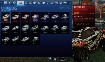 >>Conta Rocket League | 20 Chassis | ENTREGA AUTOMÁTICA!
