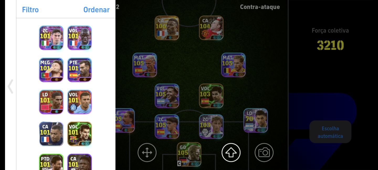 Conta efootbol mídia