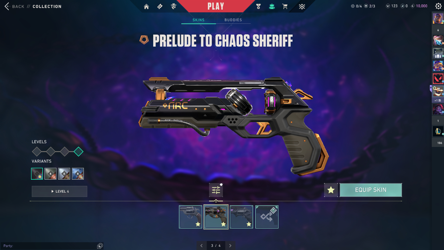 CONTA DO VALORANT COM MAIS DE 20 SKINS EXCELENTES
