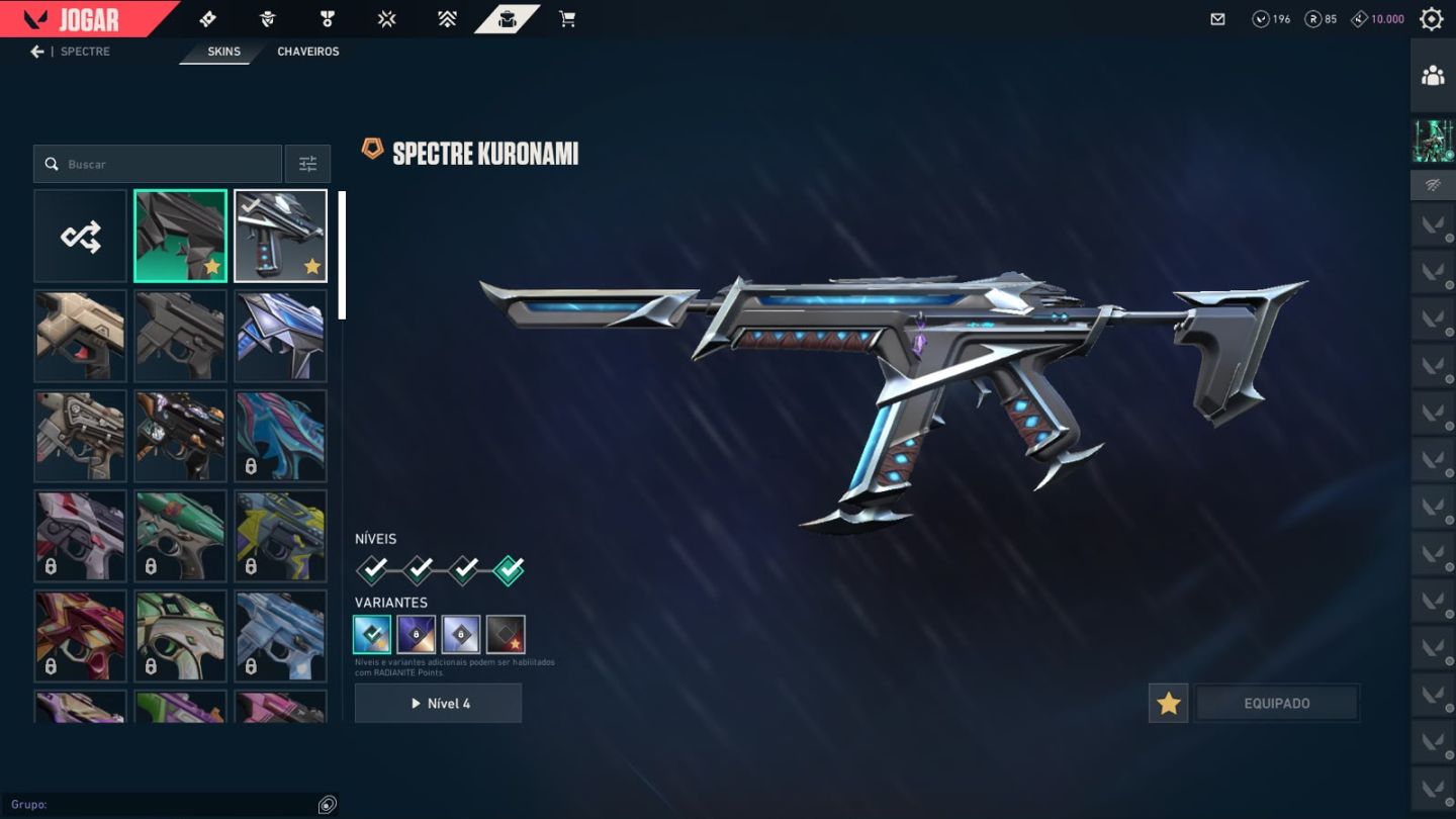 CONTA VALORANT | R$ 2.000 GASTOS | TODOS OS AGENTES |