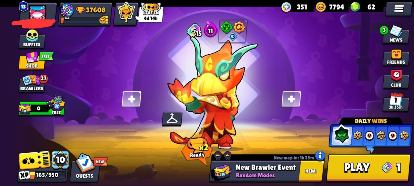 Conta Brawl Stars | 38K Trofeus | Pra sair rapido