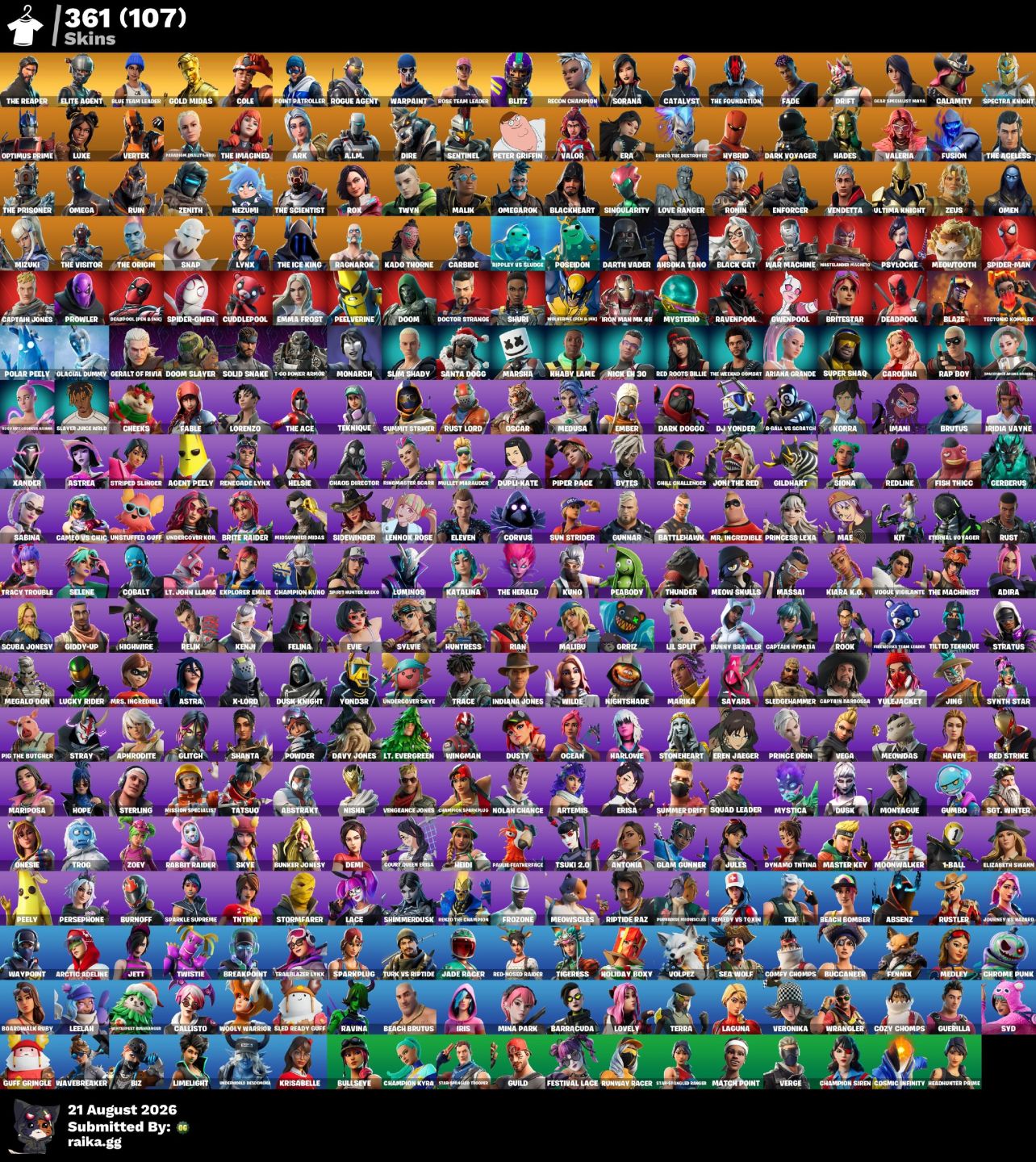 Conta fortnite og passes cap 1 3 4 5 praticamente full