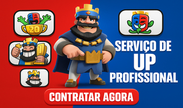Upo conta de Clash Royale. O MAIS BARATO DO SITE