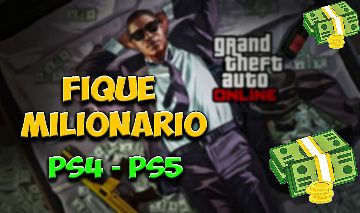 DINHEIRO NO GTA 5 ONLINE - PS4 & PS5 - DE FORMA LIMPA!! 5 MILHÕES