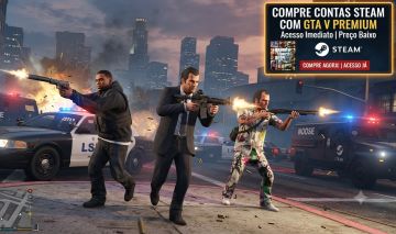 Conta Steam com GTA 5