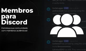 Discord Membros Misto (MENOR PREÇO) - Entrega Automática | Com REFIL
