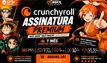 Assinatura Crunchryoll 1 mês [Entrega rápida]