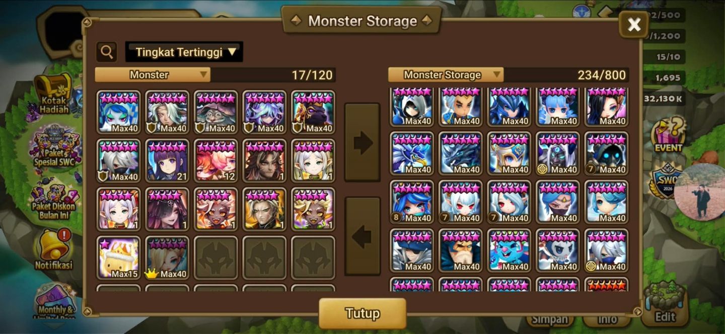 Conta Ásia endgame 7lds vip