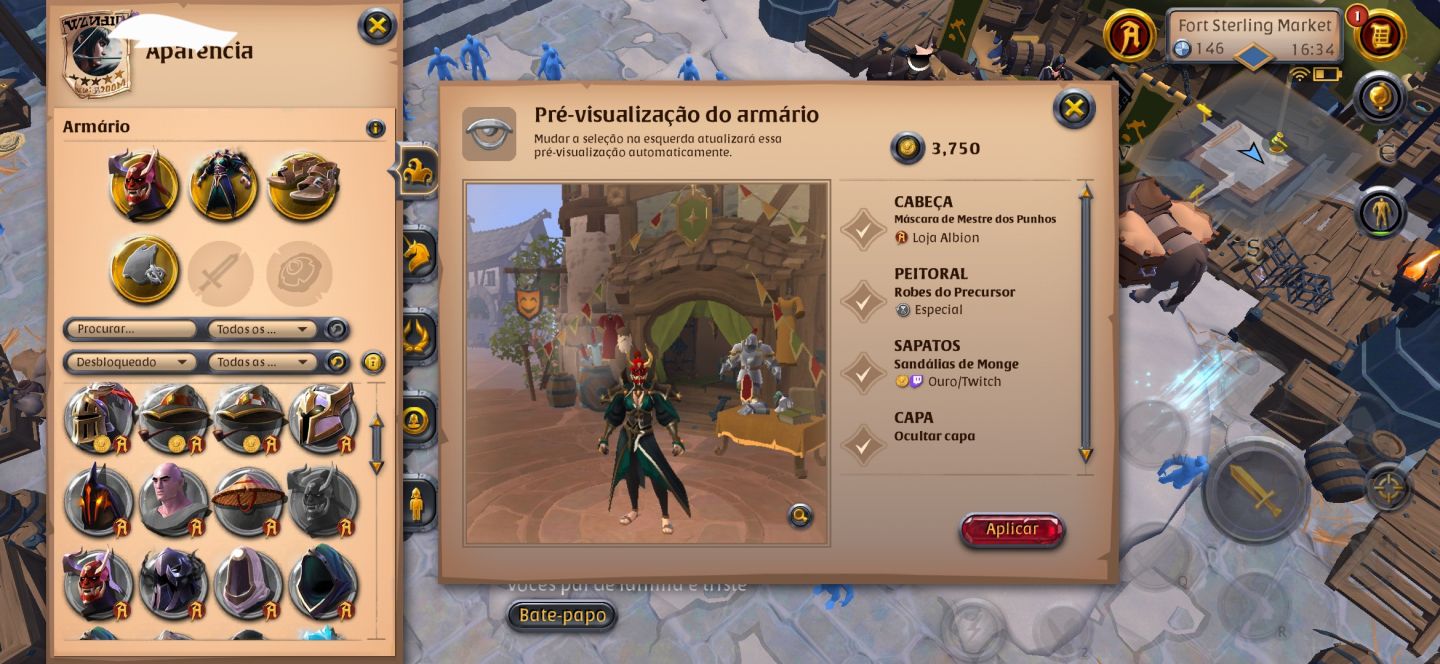 Conta albion online