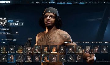 CONTA WARZONE RARA COM 21 SAVAGE, CHEECH CHONG,SNOOP DOG SKINS RARAS, UNICO DONO