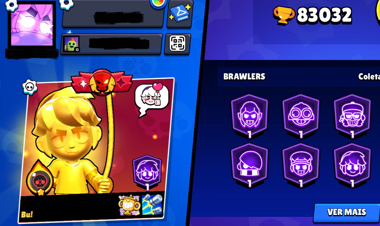 CONTA BRAWL STARS | 83K+ TROFÉUS | 82 BRAWLERS LVL 11 | 45 HIPER | CONTA 2020