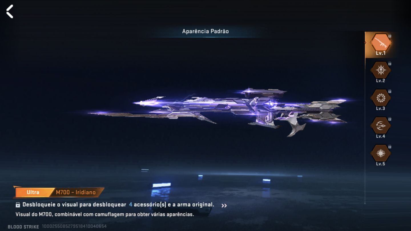 Likes e Contas blood strike com facas e armas eterna e ultra