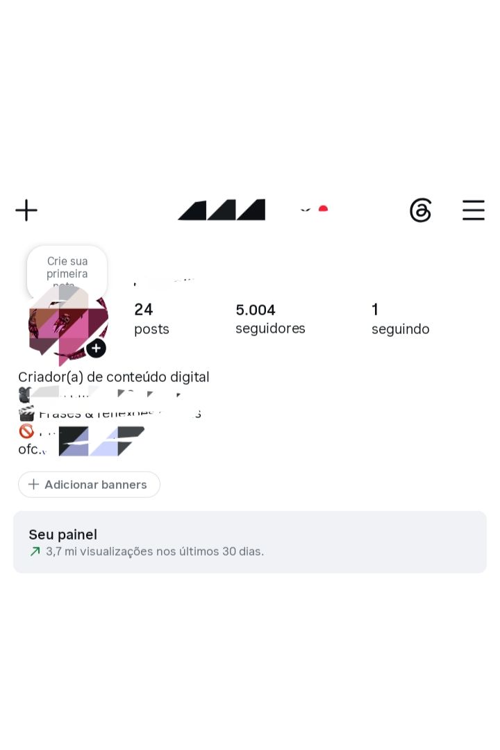 Perfil Instagram 5.2k Orgânico | 4.0M Views (Viral) + Entrega Brutal