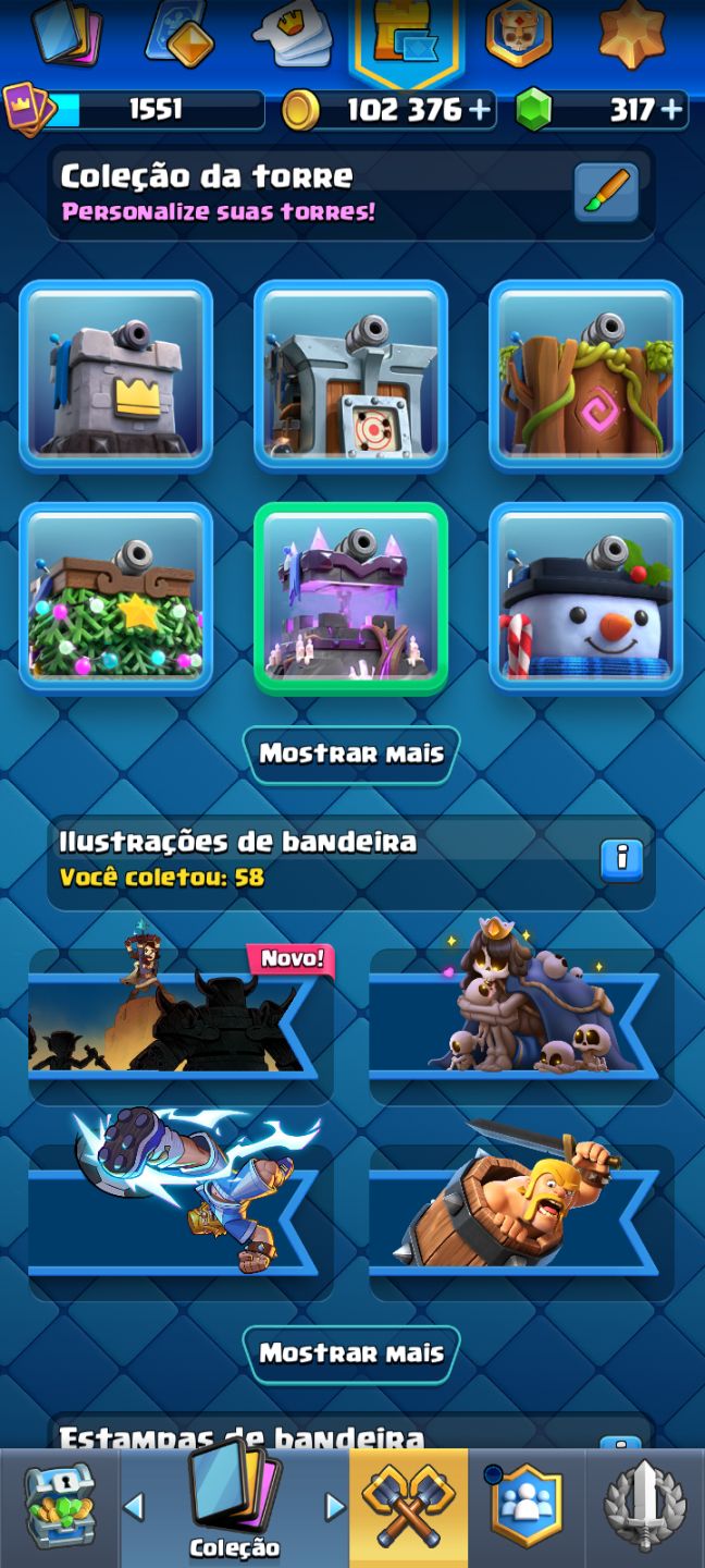 Clash Royale 12k Troféus | Rei 15 | Todas as Cartas | 12 Evoluções,