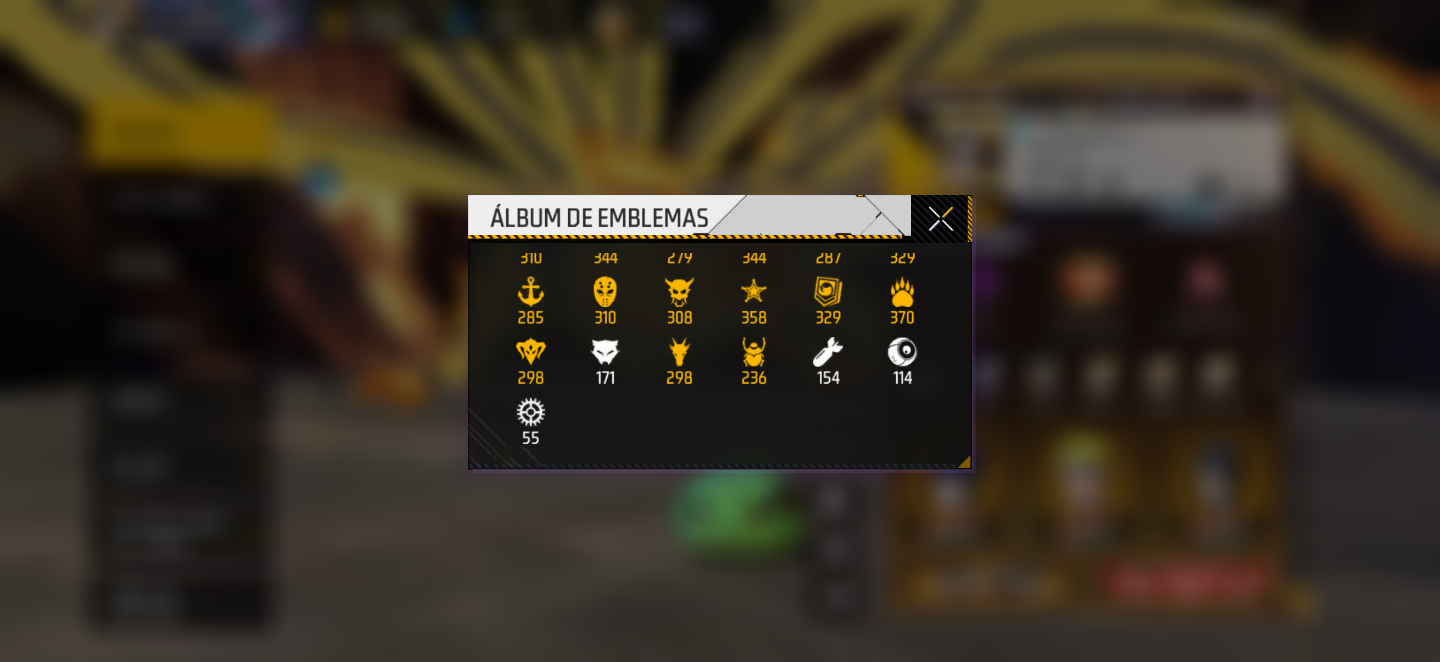 Conta FF desde 2018 Rara! E gemada.