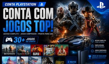 PROMOÇÃO!! Conta PSN | GTA V, Red Dead Redemption 2, Far Cry 6 e +30 Jogos