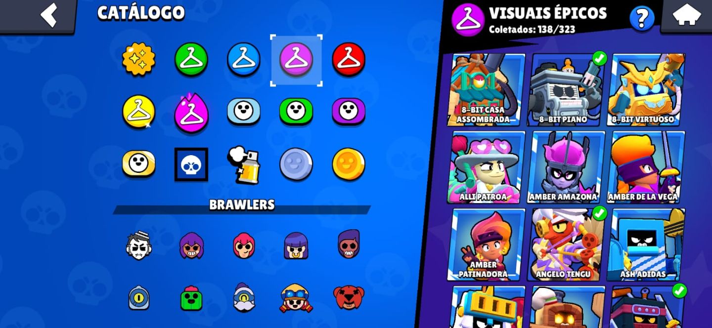 CONTA BRAWL STARS FULL BUFIES