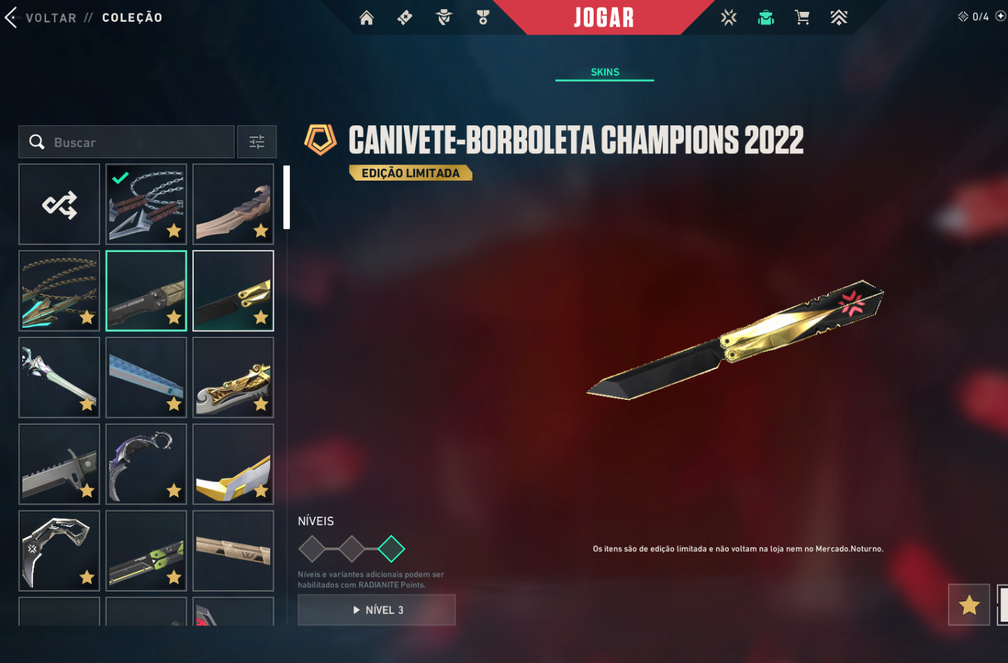 Valorant Conta mais de 5k gastos