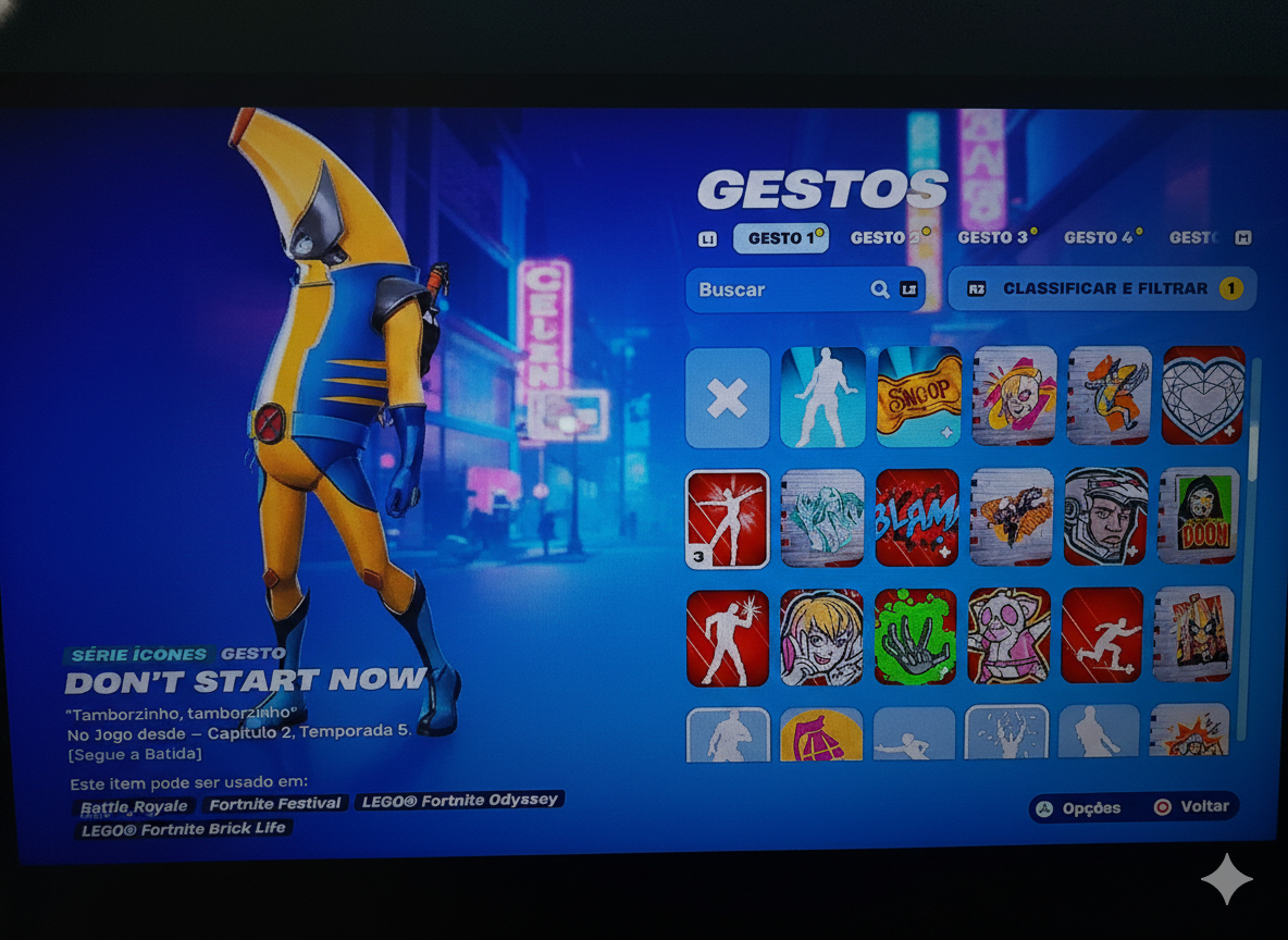 Conta fortnite com skin de clube e de passe