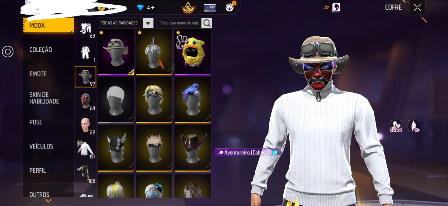 Conta de Free Fire muito boa para não começar do zero