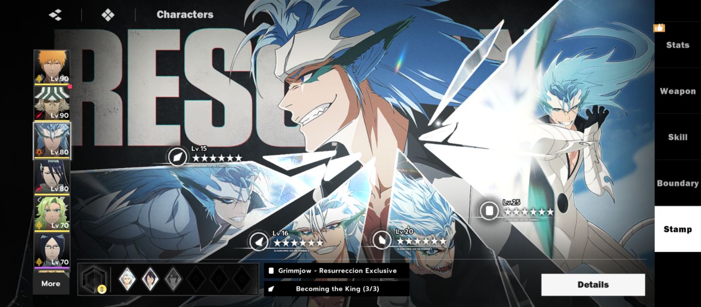 Conta de Bleach soul resonance