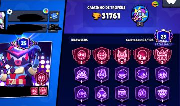 CONTA BRAWL STAR 31k PARA INICIANTES