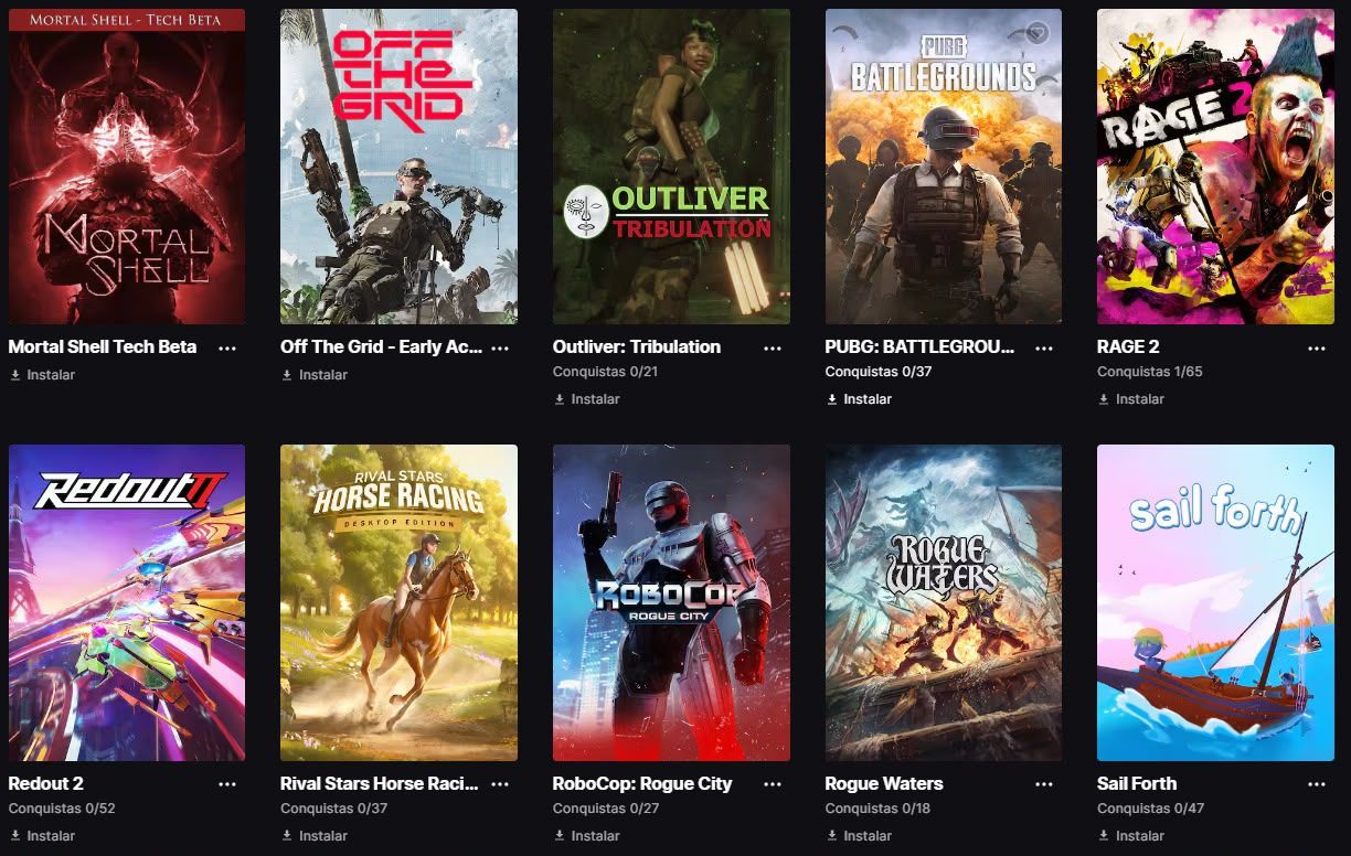 Conta Completa Epic Games | Hogwarts Legacy, Alan Wake 2, Assassin's Creed
