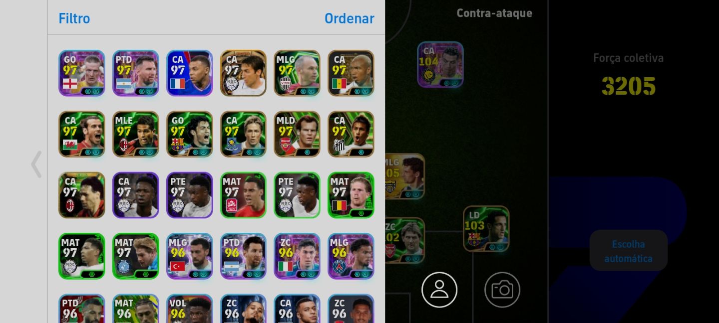 Conta eFootball Cr7 Prime+Baggio Craque+Companhia!!!