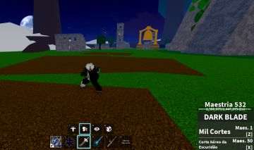 Conta blox fruits com gamepass DARK BLADE V3