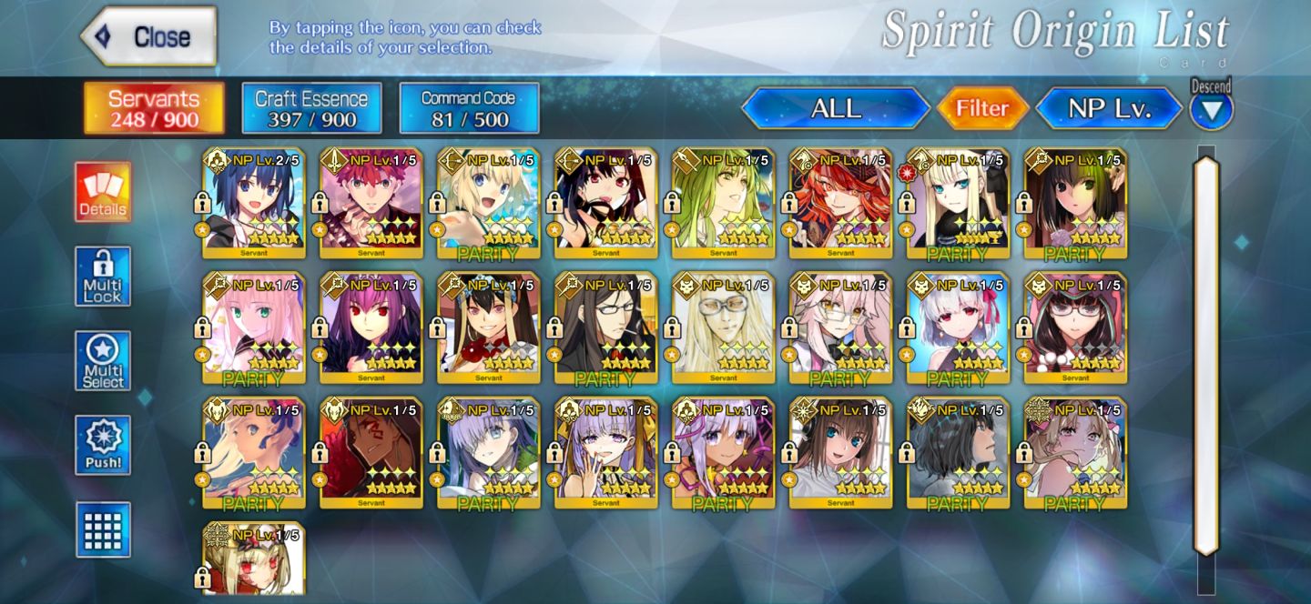 FGO NA OC3 Completo | 25 SSR (26 NP) | Ciel NP2 | Full Meta Supports