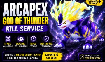 Arcapex God of Thunder Evomon Carry ( Melhor preço da GG )